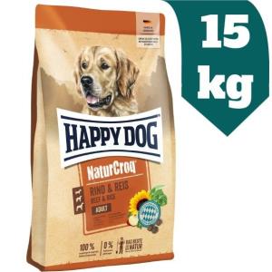 غذای خشک سگ هپی داگ مدل نیچر کراک طعم گوشت و برنج وزن  15k